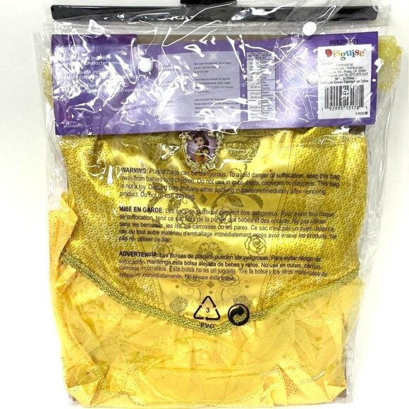 Disguise Disney Princess Belle Sz 3-4T - Picture 5 of 10